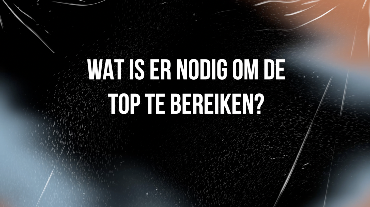 Sharon Walraven: Wat is er nodig om te top te bereiken? - Baandomein